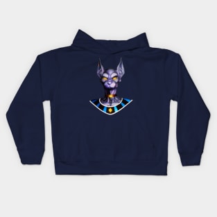 Lord of Destruction Beerus-sama! Kids Hoodie